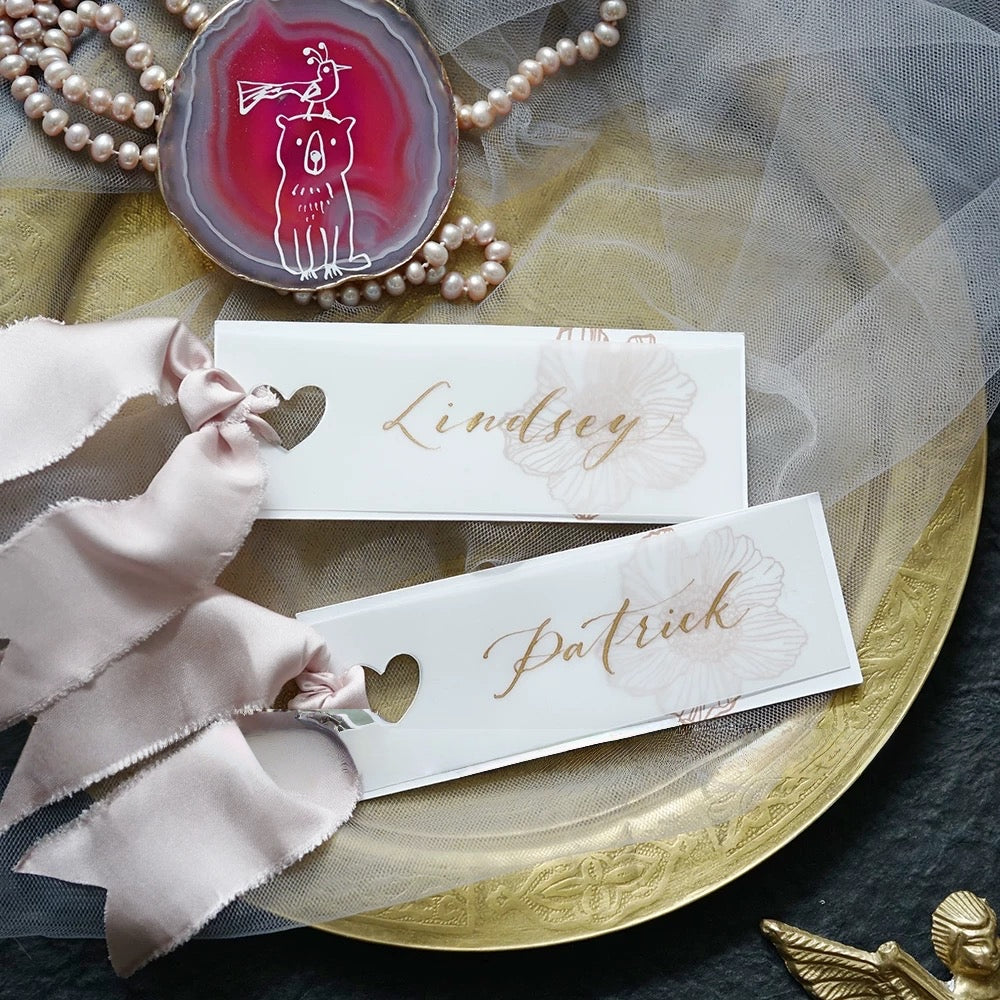 Bespoke Handwritten Calligraphy Wedding Place Cards