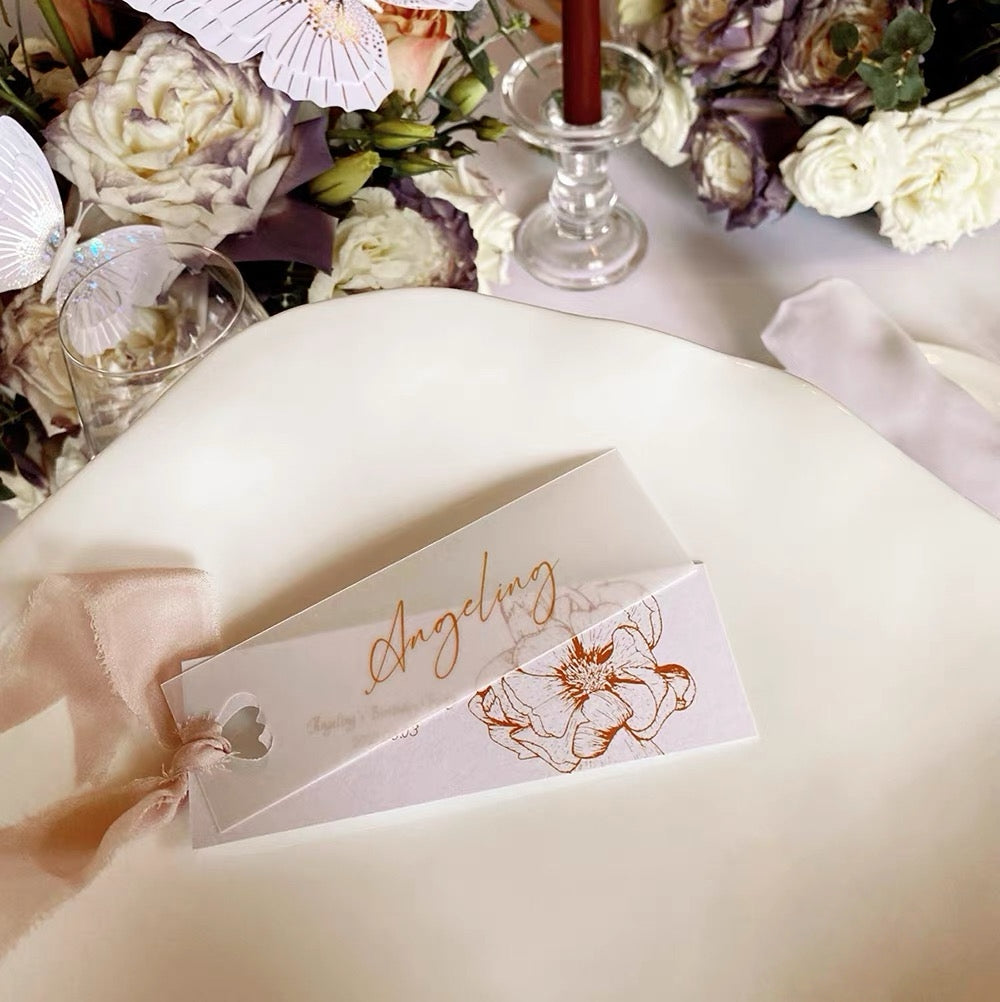 Bespoke Handwritten Calligraphy Wedding Place Cards
